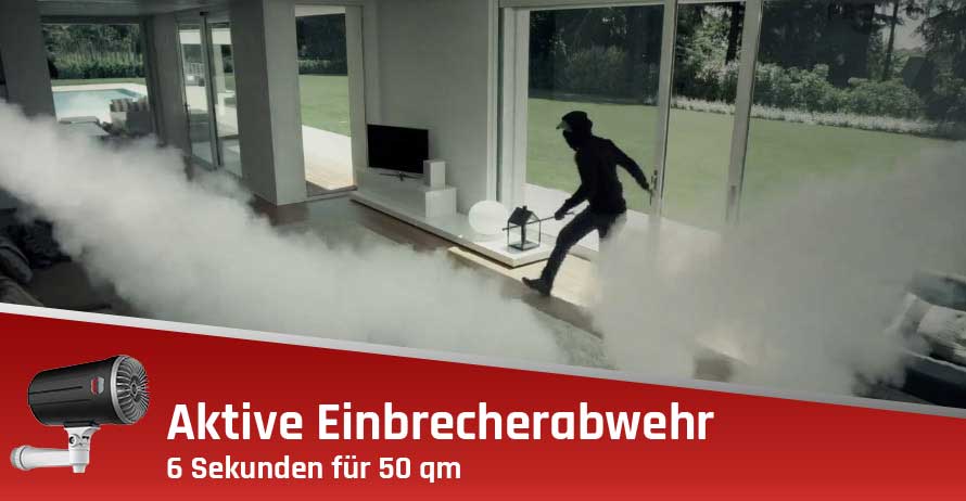 Schutznebel gegen Einbrecher Nebelkanone