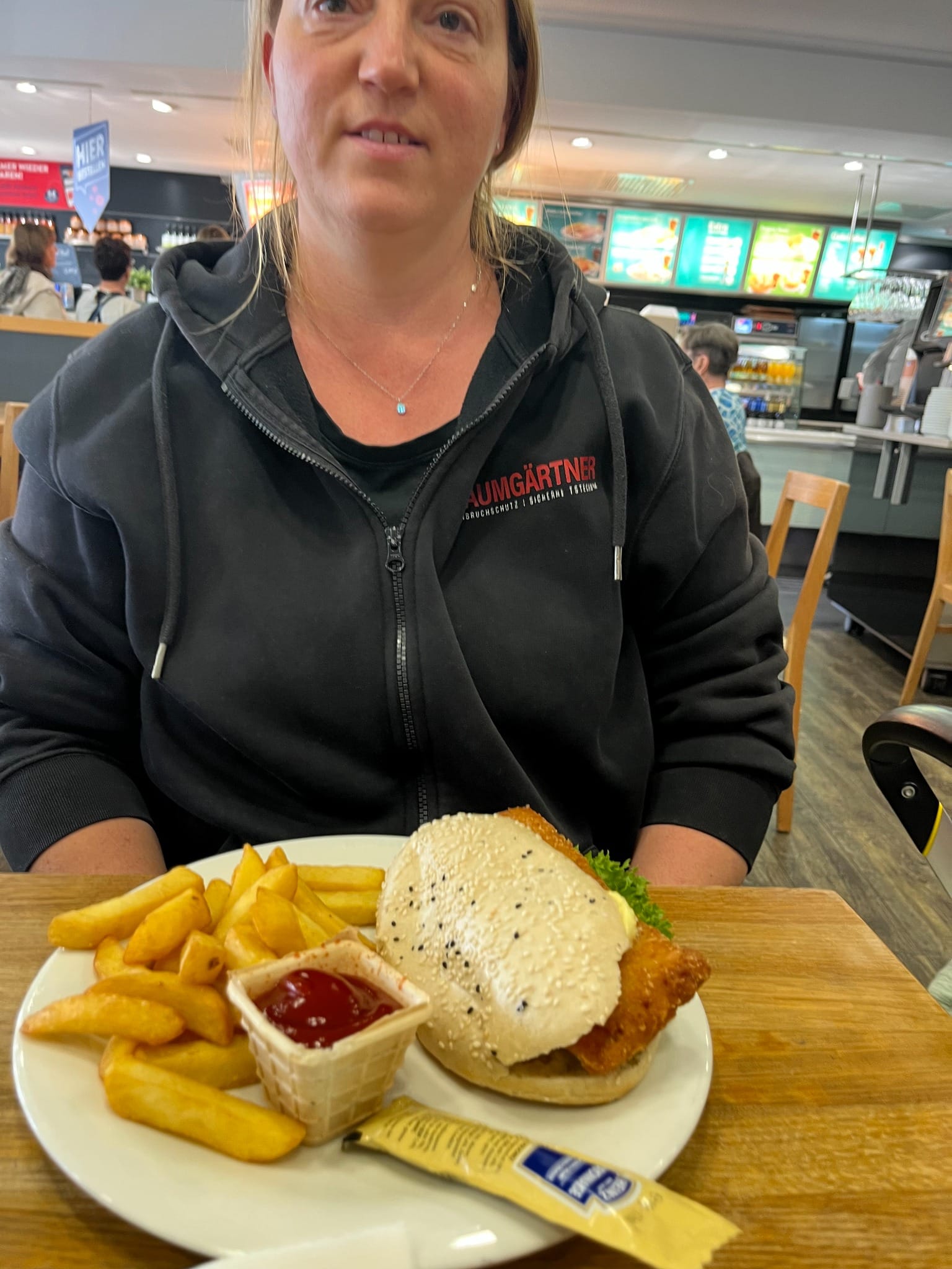 Dankesessen bei NORDSEE Heilbronn nach dem Sicherheitstechnik-Projekt